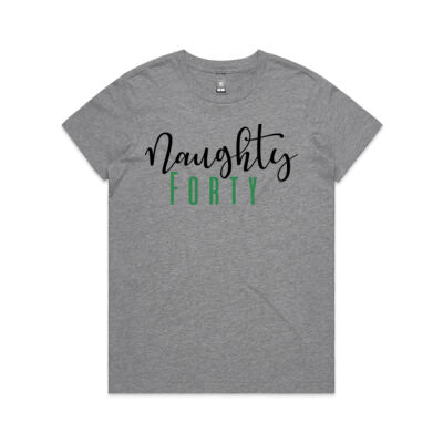 Naughty Forty Tee Thumbnail