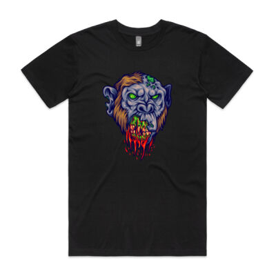 Halloween Tee Zombie Chimp Thumbnail
