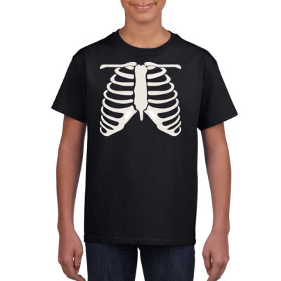Halloween Tee Kids Ribcage Thumbnail